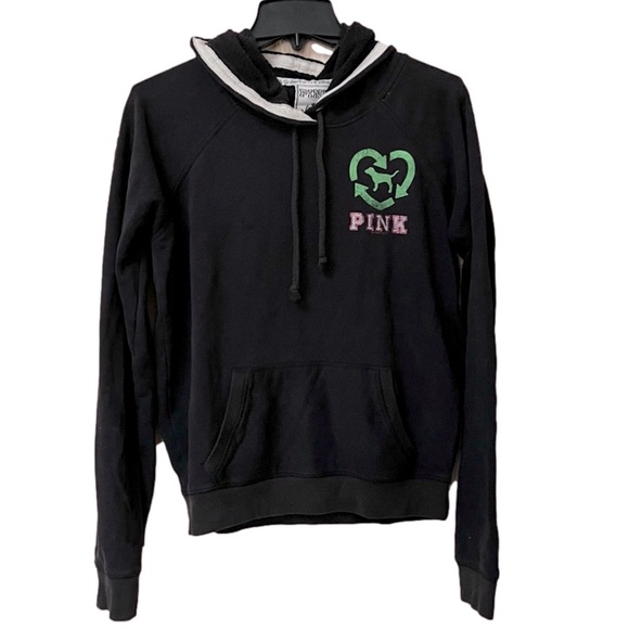 PINK Victoria's Secret Tops - Victoria’s Secret Pink Vintage Hoodie Y2K